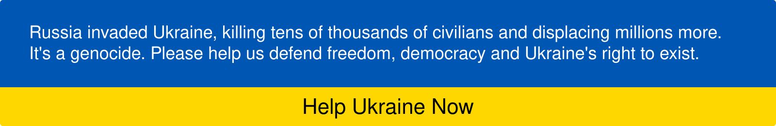 Stand With Ukraine